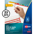Avery Index Maker Index Divider, White, 1 Box, AVE11424