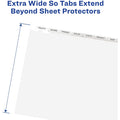 Avery Index Maker Index Divider, White, 1, AVE11439