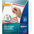 Avery Index Maker Index Divider, White, 1 Pack, AVE11441
