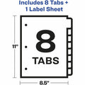 Avery Index Maker Index Divider, Translucent, AVE11450