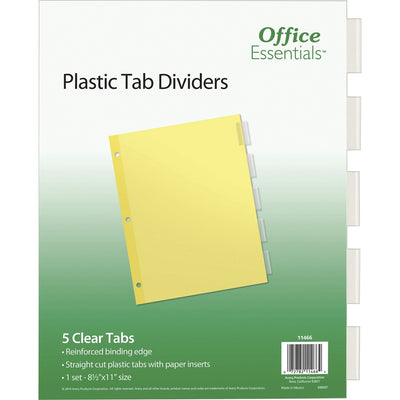 Avery Office Essentials Insertable Dividers, Buff, 5 / Set — view 1