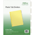 Avery Office Essentials Insertable Dividers, Buff, 5 / Set, AVE11466