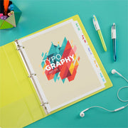 Avery® Plain Tab Write-On Dividers, 1 Box