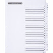 Avery® A-Z Table 'N Tabs Dividers, 1 Set