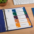 Avery Ready Index Customizable TOC Binder Dividers, Clear, 1 Set, AVE11816