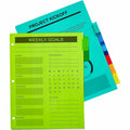 Avery Big Tab Insertable Plastic Dividersfor Laser and Inkjet Printers, Translucent, 1 Set, AVE11901