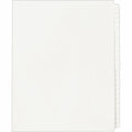Avery Standard Collated Legal Dividers, White, 1 Set, AVE11959