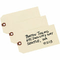 Avery Unstrung Shipping Tags, 11.5 pt. Stock, 4-3/4" x 2-3/8", 1,000 Manila Hang Tags, 1000 / Box, AVE12305
