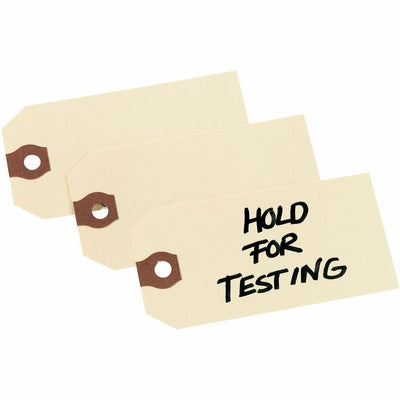 Avery Unstrung Shipping Tags, 11.5 pt. Stock, 4-3/4" x 2-3/8", 1,000 Manila Hang Tags, 1000 / Box — view 1