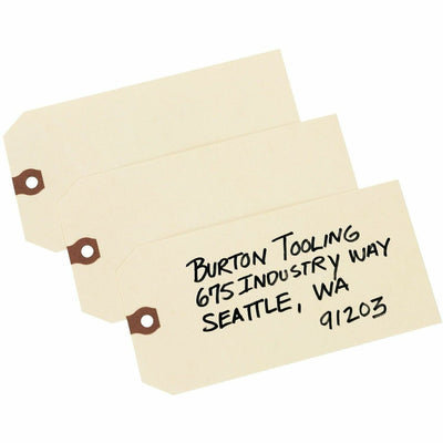 Avery Unstrung Shipping Tags, 11.5 pt. Stock, 6-1/4" x 3-1/8", 1,000 Manila Hang Tags, 1000 / Box — view 1