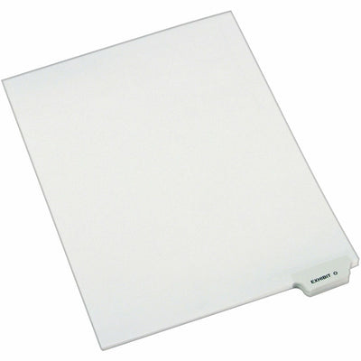 Avery Individual Bottom Tab Legal Dividers, White, 8.50" Width x 11" Length, 1 Pack, AVE12388