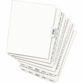 Avery Individual Bottom Tab Legal Dividers, White, 8.50" Width x 11" Length, 1 Pack, AVE12390