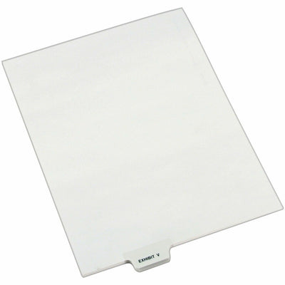 Avery Individual Bottom Tab Legal Dividers, White, 8.50" Width x 11" Length, 1 Pack, AVE12395