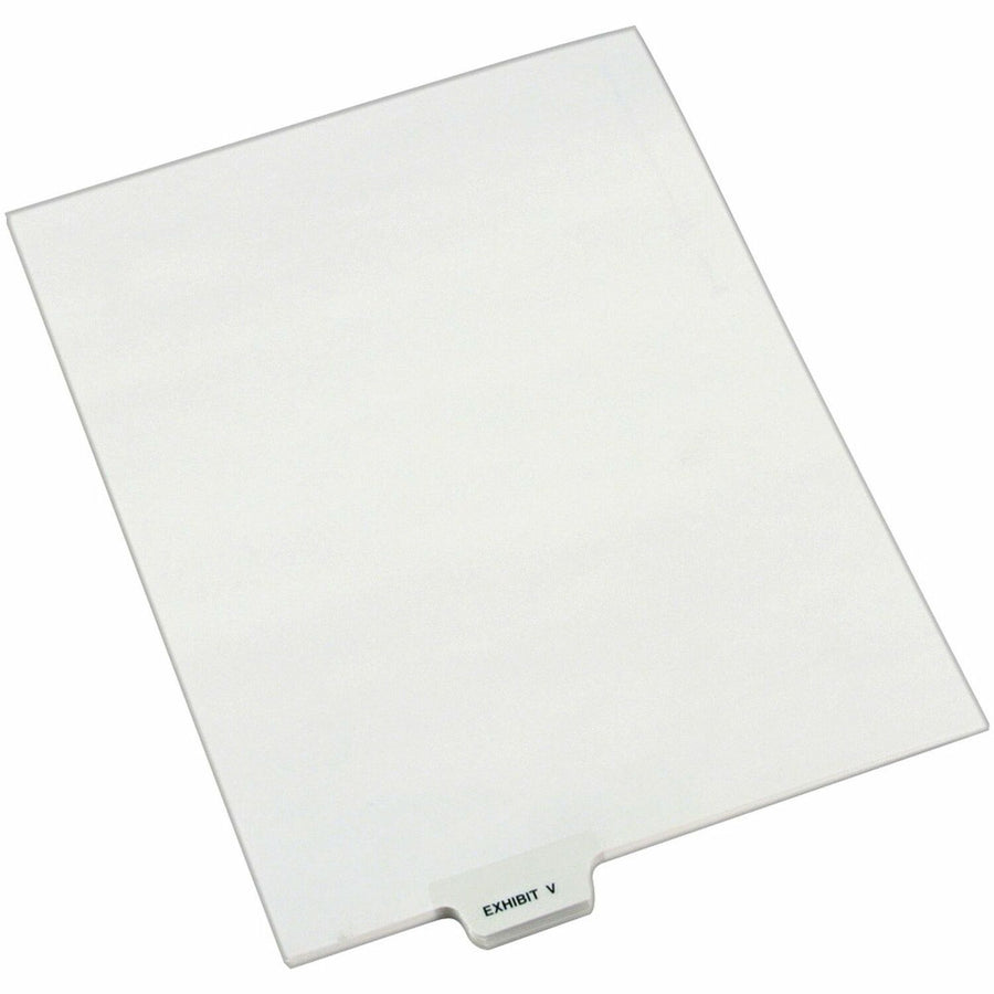 Avery Individual Bottom Tab Legal Dividers, White, 8.50" Width x 11" Length, 1 Pack — view 1