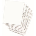 Avery Individual Bottom Tab Legal Dividers, White, 8.50" Width x 11" Length, 1 Pack, AVE12395