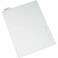 Avery Individual Bottom Tab Legal Dividers, White, 8.50" Width x 11" Length, 1 Pack, AVE12399