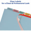Avery Print & Apply Translucent Dividers, 1 Pack, AVE12433