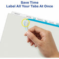 Avery Print & Apply Translucent Dividers, 1 Pack, AVE12449