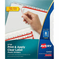 Avery Index Maker Index Divider, Translucent, 1 Pack, AVE12450