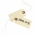 Avery Shipping Tags, Manila, Strung, 6-1/4" x 3-1/8", 1,000 Tags (12508), AVE12508