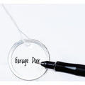 Avery 1-1/4" Metal Rim Key Tags, Strung, White, 500 Tags (14313), 500 / Box, AVE14313