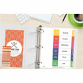 Avery Durable View Binder 2", Slant D Rings, White, 8 1/2" Width x 11" Length, AVE17032