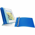 Avery Flexi-View 3 Ring Binders, Blue, 8 1/2" Width x 11" Length, AVE17670