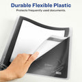 Avery Flexi-View 3 Ring Binder, Navy Blue, 8 1/2" Width x 11" Length, AVE17685