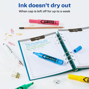 Avery® Hi-Liter Desk-Style Highlighters, 1 Box