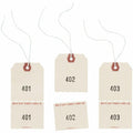 Avery Duplicate Auto Park Tags, Manila, Strung, 4-3/4" x 2-3/8", 500 Tags (18670), 500 / Box, AVE18670