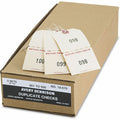 Avery Duplicate Auto Park Tags, Manila, Strung, 4-3/4" x 2-3/8", 500 Tags (18670), 500 / Box, AVE18670