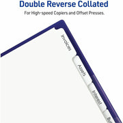 Avery® Print-On Tabs for High-Speed Copiers and Offset Presses, 5 Tabs, 1 Box