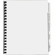 Avery® Print-On Tabs for High-Speed Copiers and Offset Presses, 5 Tabs, 1 Box