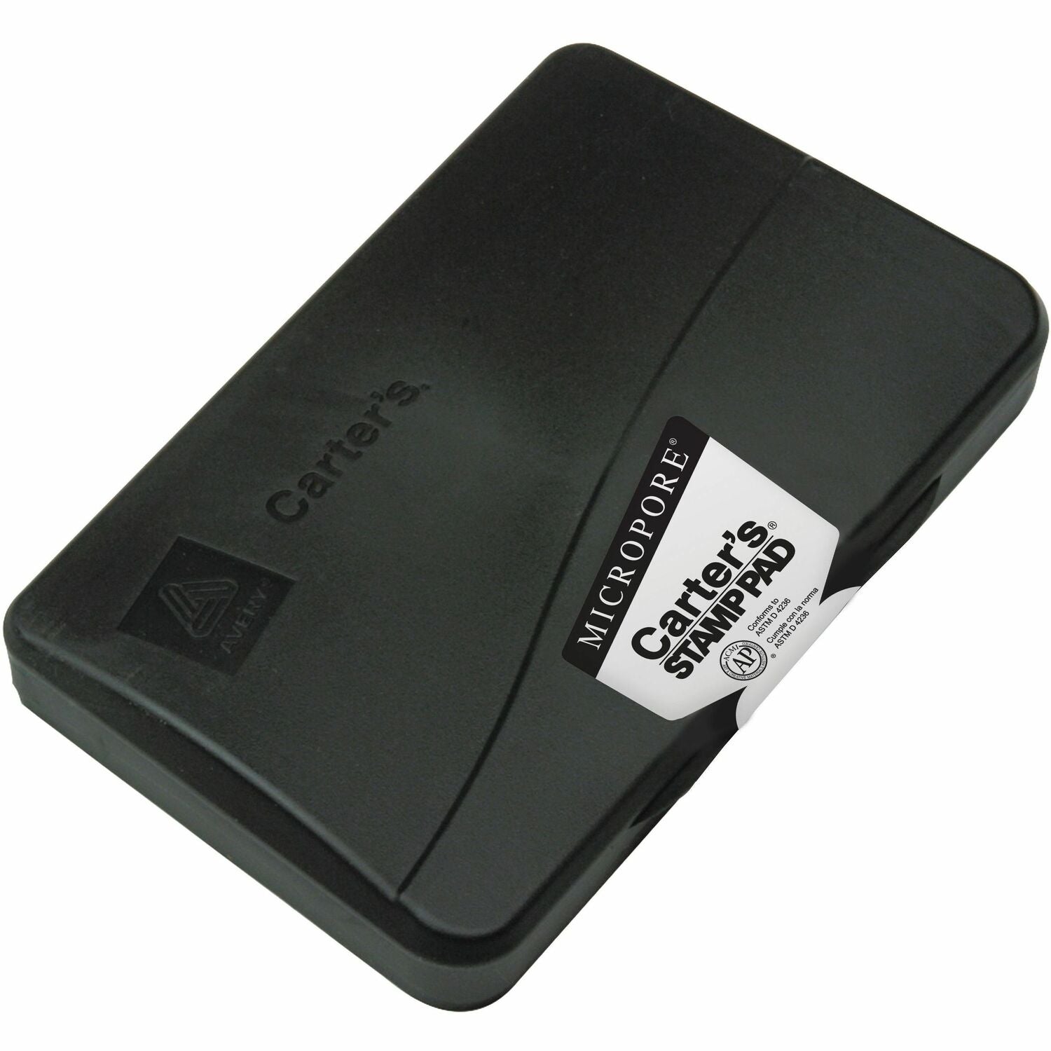 Carter's® Micropore® Black Stamp Pad, 3.15" x 6.12" (21282), 1 Each