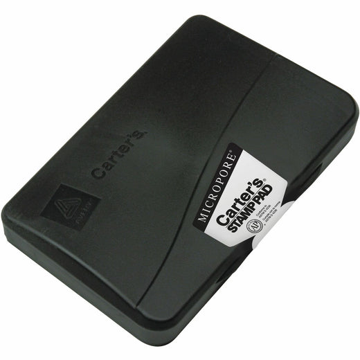 Carter's® Micropore® Black Stamp Pad, 3.15" x 6.12" (21282), 1 Each