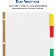 Avery® Big Tab Write & Erase 5-Tab Dividers (23076), 1 Set