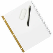 Avery® Big Tab Write & Erase Dividers 8 Tabs, 1 Set