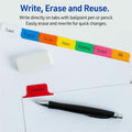 Avery Big Tab Write & Erase 8-Tab Dividers (23079), White, 1 Set, AVE23-079