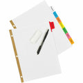 Avery Big Tab Write & Erase 8-Tab Dividers (23079), White, 1 Set, AVE23-079