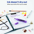 Avery Desk Style HI-LITER, Fluorescent Purple, 1 Dozen, AVE24060