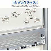 Avery® Desk-Style Dry Erase Markers, 1 Dozen