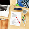 Avery Marks A Lot Pen-Style Dry Erase Markers, 4 / Pack, AVE24459