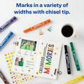 Avery Marks A Lot Marks A Lot Permanent Markers - Large Desk-Style Size, 12 / Set, AVE24800