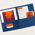 Avery Letter Report Cover, Dark Blue, 8 1/2" Width x 11" Length, 25 / Box, AVE47975