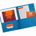 Avery Letter Report Cover, Light Blue, 8 1/2" Width x 11" Length, 25 / Box, AVE47976