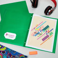 Avery Letter Report Cover, Green, 8 1/2" Width x 11" Length, 25 / Box, AVE47977