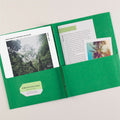 Avery Letter Report Cover, Green, 8 1/2" Width x 11" Length, 25 / Box, AVE47977
