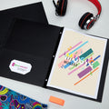 Avery Letter Report Cover, Black, 8 1/2" Width x 11" Length, 25 / Box, AVE47978