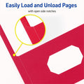 Avery Letter Report Cover, Red, 8 1/2" Width x 11" Length, 25 / Box, AVE47979