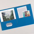 Avery Letter Pocket Folder, Light Blue, 8 1/2" Width x 11" Length, 25 / Box, AVE47986